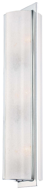 Minka-Lavery Clarte Three Light Wall Sconce in Chrome - 4393-77 Minka-Lavery Clarte Three Light Wall Sconce in Chrome - 4393-77