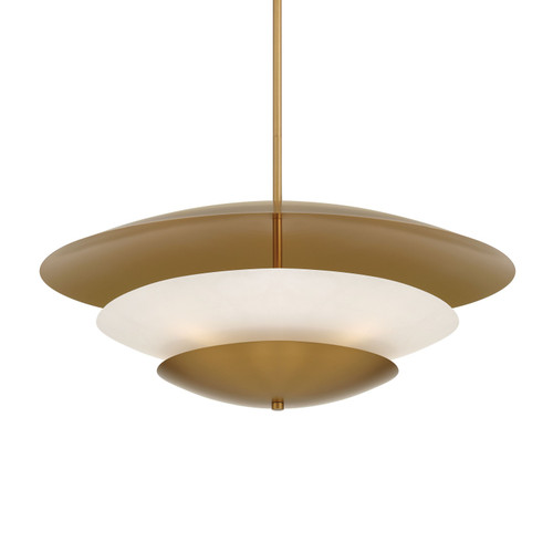 Minka-Lavery Solara Five Light Pendant in Legacy Brass - 3945-732 Minka-Lavery Solara Five Light Pendant in Legacy Brass - 3945-732