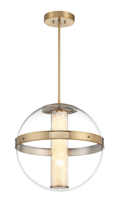 Minka-Lavery Divinely LED Pendant in Celeste Brass - 3886-776-L Minka-Lavery Divinely LED Pendant in Celeste Brass - 3886-776-L