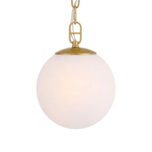 Minka-Lavery Marbelle One Light Pendant in Legacy Brass - 5211-732 Minka-Lavery Marbelle One Light Pendant in Legacy Brass - 5211-732