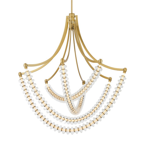 Minka-Lavery Pearl LED Chandelier in Legacy Brass - 5647-732-L Minka-Lavery Pearl LED Chandelier in Legacy Brass - 5647-732-L