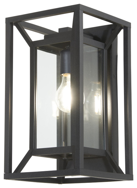 Minka-Lavery Harbor View One Light Outdoor Wall Mount in Sand Coal - 71265-66-C