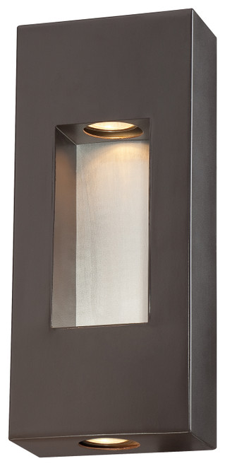 Minka-Lavery Geox Two Light Outdoor Wall Mount in Dorian Bronze - 72371-615B Minka-Lavery Geox Two Light Outdoor Wall Mount in Dorian Bronze - 72371-615B