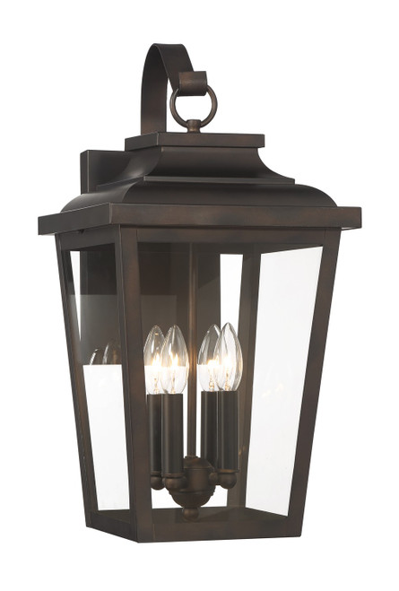 Minka-Lavery Irvington Manor Four Light Wall Mount in Chelesa Bronze - 72173-189-C Minka-Lavery Irvington Manor Four Light Wall Mount in Chelesa Bronze - 72173-189-C