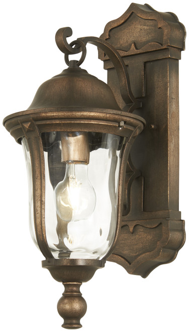 Minka-Lavery Havenwood One Light Outdoor Wall Mount in Tauira Bronze And Alder Silver - 73241-748 Minka-Lavery Havenwood One Light Outdoor Wall Mount in Tauira Bronze And Alder Silver - 73241-748