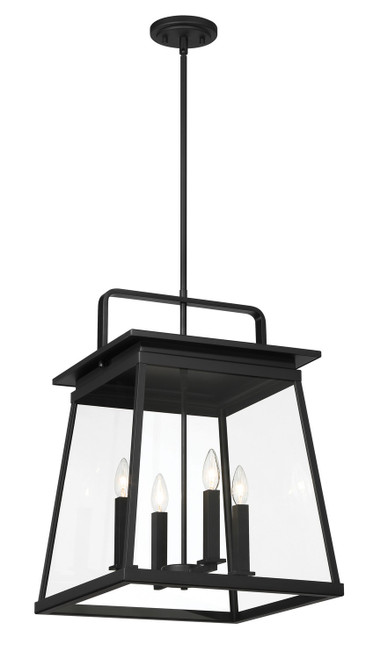 Minka-Lavery Isla Vista Four Light Outdoor Hanging Lantern in Coal - 73216-66A Minka-Lavery Isla Vista Four Light Outdoor Hanging Lantern in Coal - 73216-66A
