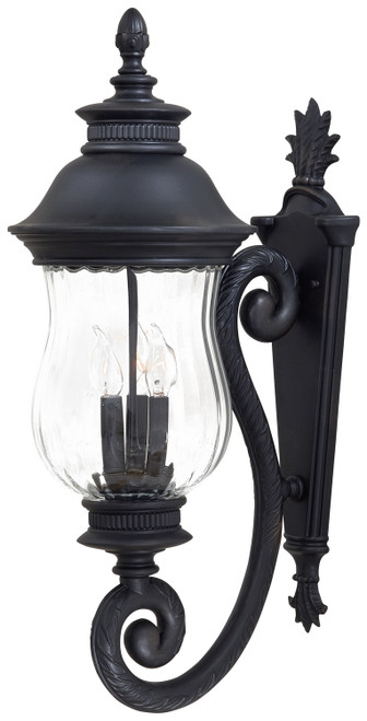 Minka-Lavery Newport Three Light Wall Mount in Heritage - 8901-94 Minka-Lavery Newport Three Light Wall Mount in Heritage - 8901-94