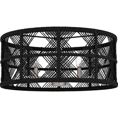Quoizel Axford Five Light Semi-Flush Mount in Antique Nickel - AXF1722AN Quoizel Axford Five Light Semi-Flush Mount in Antique Nickel - AXF1722AN