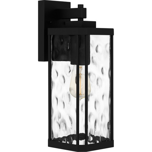 Quoizel Balchier One Light Outdoor Wall Mount in Matte Black - BCR8406MBK Quoizel Balchier One Light Outdoor Wall Mount in Matte Black - BCR8406MBK