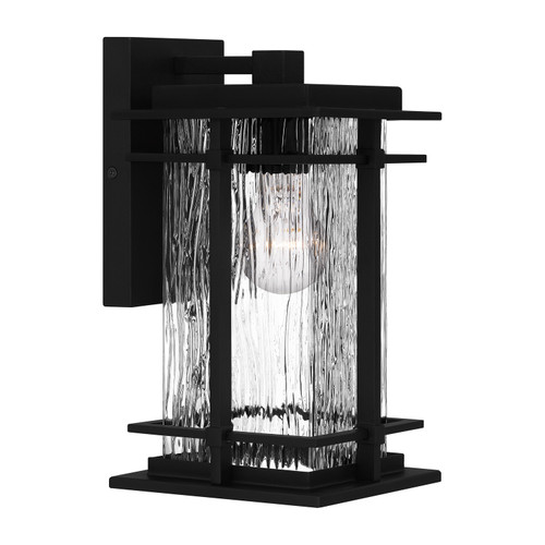 Quoizel McAlister One Light Outdoor Wall Mount in Earth Black - MCL8406EK Quoizel McAlister One Light Outdoor Wall Mount in Earth Black - MCL8406EK