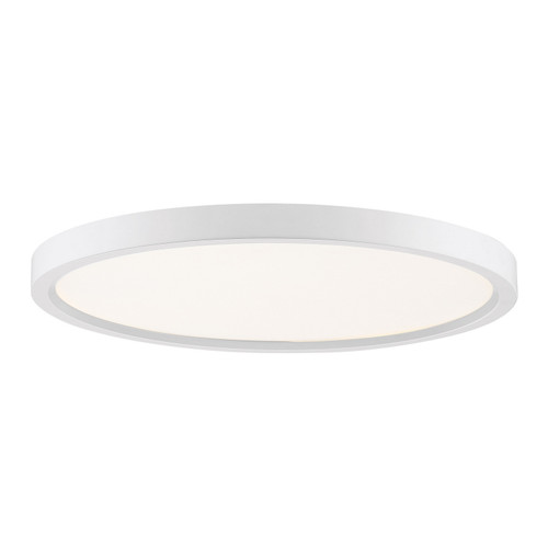 Quoizel Outskirts LED Flush Mount in Matte White - OST1715W
