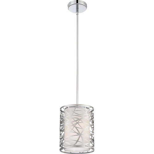 Quoizel Abode One Light Mini Pendant in Polished Chrome - PCAE1508C Quoizel Abode One Light Mini Pendant in Polished Chrome - PCAE1508C