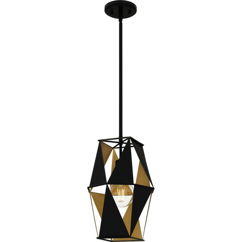 Quoizel Quoizel Piccolo Pendant One Light Mini Pendant in Matte Black - QPP6196MBK Quoizel Quoizel Piccolo Pendant One Light Mini Pendant in Matte Black - QPP6196MBK