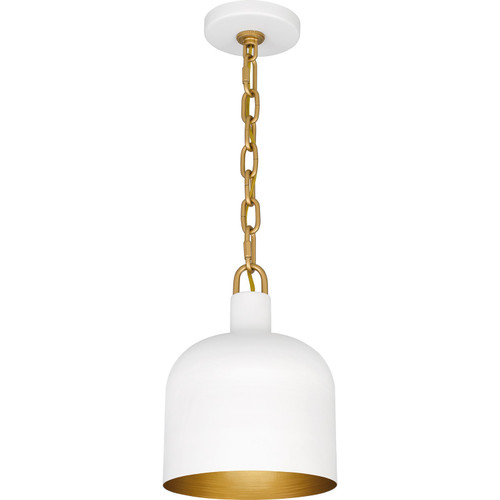Quoizel Quoizel Piccolo Pendant One Light Mini Pendant in Matte White - QPP6206W Quoizel Quoizel Piccolo Pendant One Light Mini Pendant in Matte White - QPP6206W