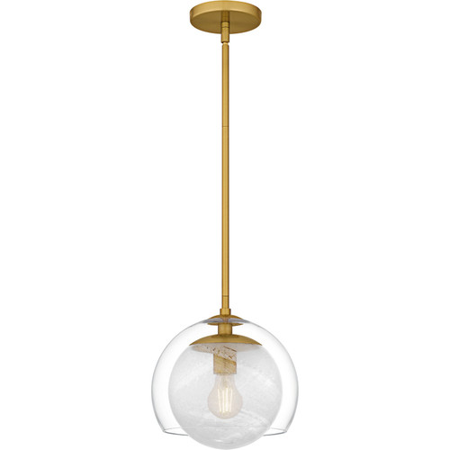 Quoizel Quoizel Piccolo Pendant One Light Mini Pendant in Brushed Gold - QPP6774BRG Quoizel Quoizel Piccolo Pendant One Light Mini Pendant in Brushed Gold - QPP6774BRG