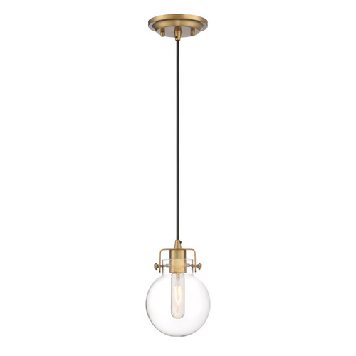 Quoizel Sidwell One Light Mini Pendant in Weathered Brass - SDL1506WS Quoizel Sidwell One Light Mini Pendant in Weathered Brass - SDL1506WS