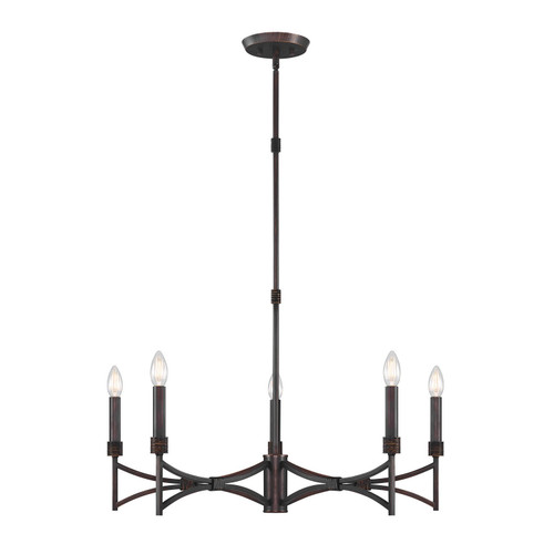 Savoy House Gardner Five Light Chandelier in Champagne Mist - 1-8167-5-26
