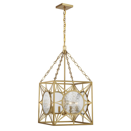 Savoy House Balfour Four Light Pendant in Warm Brass - 3-5063-4-322 Savoy House Balfour Four Light Pendant in Warm Brass - 3-5063-4-322