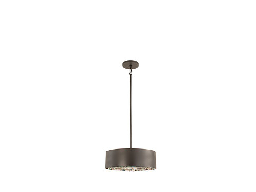 Savoy House Azores Four Light Convertible Semi-Flush/Pendant in Black Cashmere - 6-1272-4-50 Savoy House Azores Four Light Convertible Semi-Flush/Pendant in Black Cashmere - 6-1272-4-50
