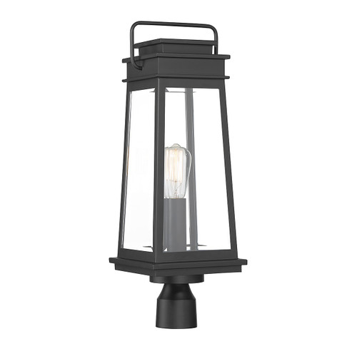 Savoy House Boone One Light Outdoor Post Lantern in Matte Black - 5-817-BK Savoy House Boone One Light Outdoor Post Lantern in Matte Black - 5-817-BK