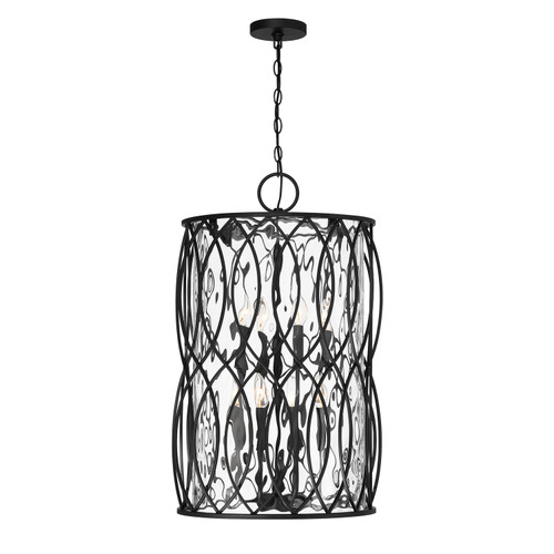 Savoy House Snowden Eight Light Pendant in Matte Black - 7-2004-8-89 Savoy House Snowden Eight Light Pendant in Matte Black - 7-2004-8-89