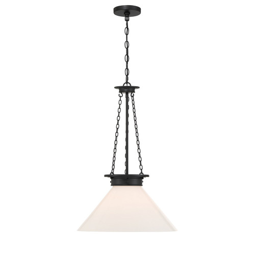 Savoy House Myers One Light Pendant in Matte Black - 7-1011-1-89 Savoy House Myers One Light Pendant in Matte Black - 7-1011-1-89