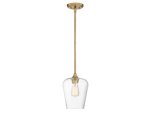 Savoy House Octave One Light Pendant in Warm Brass - 7-4036-1-322 Savoy House Octave One Light Pendant in Warm Brass - 7-4036-1-322