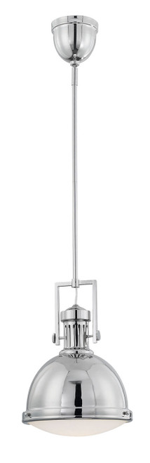 Savoy House Chival One Light Pendant in Polished Nickel - 7-730-1-109 Savoy House Chival One Light Pendant in Polished Nickel - 7-730-1-109