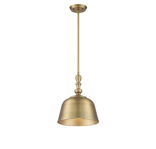 Savoy House Berg One Light Pendant in Warm Brass - 7-3751-1-322 Savoy House Berg One Light Pendant in Warm Brass - 7-3751-1-322