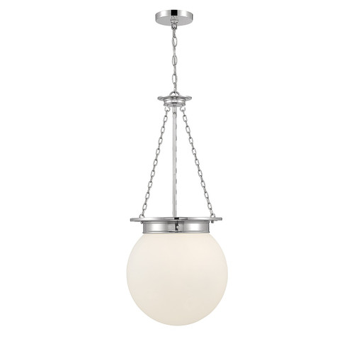 Savoy House Manor Three Light Pendant in Polished Nickel - 7-3901-3-109 Savoy House Manor Three Light Pendant in Polished Nickel - 7-3901-3-109