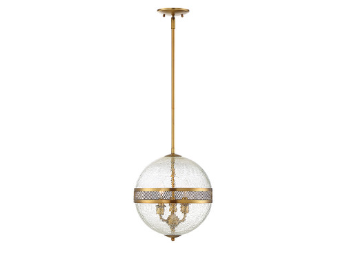 Savoy House Stirling Three Light Pendant in Warm Brass - 7-200-3-322 Savoy House Stirling Three Light Pendant in Warm Brass - 7-200-3-322