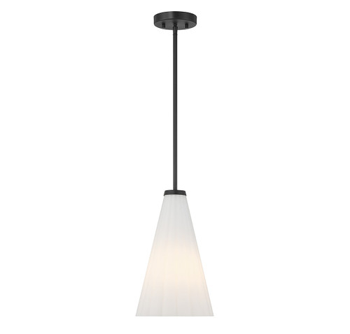 Savoy House Bristol One Light Pendant in Matte Black - 7-8840-1-89 Savoy House Bristol One Light Pendant in Matte Black - 7-8840-1-89
