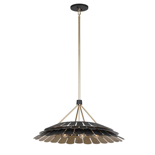 Savoy House Turaco Six Light Pendant in Midnight - 7-9012-6-58 Savoy House Turaco Six Light Pendant in Midnight - 7-9012-6-58