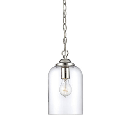 Savoy House Bally One Light Pendant in Polished Nickel - 7-700-1-109 Savoy House Bally One Light Pendant in Polished Nickel - 7-700-1-109