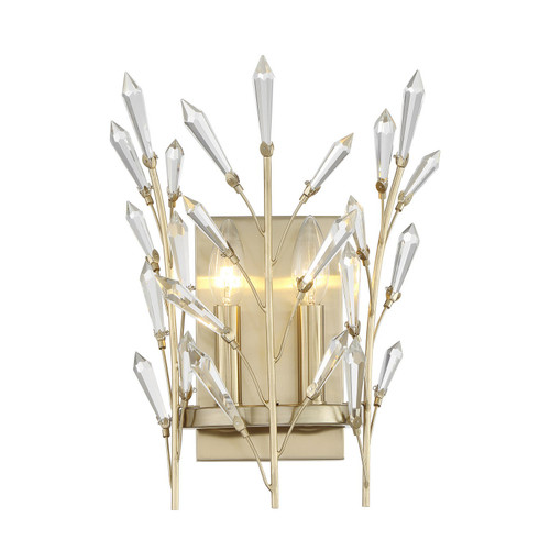 Savoy House Orianna Two Light Wall Sconce in Noble Brass - 9-4075-2-127 Savoy House Orianna Two Light Wall Sconce in Noble Brass - 9-4075-2-127