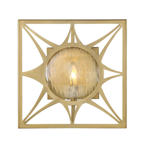 Savoy House Balfour One Light Wall Sconce in Warm Brass - 9-5064-1-322 Savoy House Balfour One Light Wall Sconce in Warm Brass - 9-5064-1-322