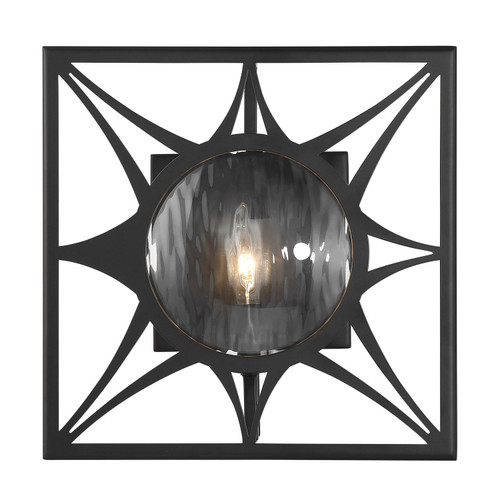 Savoy House Balfour One Light Wall Sconce in Matte Black - 9-5064-1-89