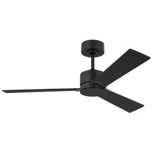 Visual Comfort Fan Rozzen 44"Ceiling Fan in Midnight Black - 3RZR44MBK Visual Comfort Fan Rozzen 44"Ceiling Fan in Midnight Black - 3RZR44MBK
