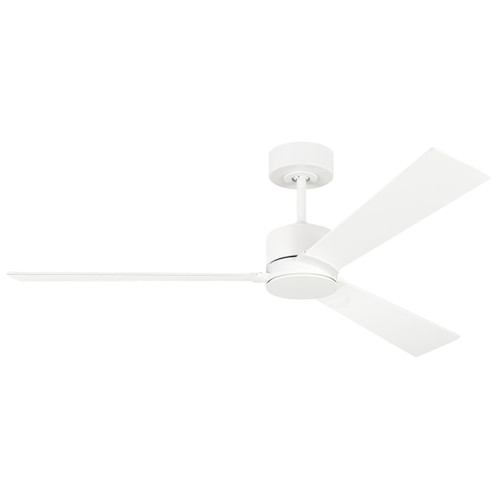 Visual Comfort Fan Rozzen 52"Ceiling Fan in Matte White - 3RZR52RZW Visual Comfort Fan Rozzen 52"Ceiling Fan in Matte White - 3RZR52RZW