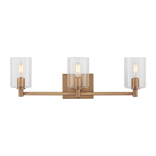 Visual Comfort Studio Fullton LED Bath Wall Sconce in Satin Brass - 4464203EN-848 Visual Comfort Studio Fullton LED Bath Wall Sconce in Satin Brass - 4464203EN-848