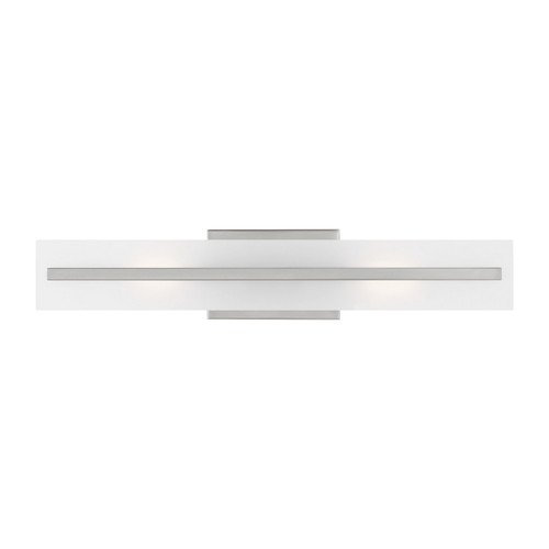 Visual Comfort Studio Dex Two Light Bath Vanity in Brushed Nickel - 4554302-962