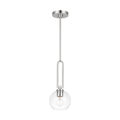 Visual Comfort Studio Codyn One Light Pendant in Brushed Nickel - 6155701-962 Visual Comfort Studio Codyn One Light Pendant in Brushed Nickel - 6155701-962