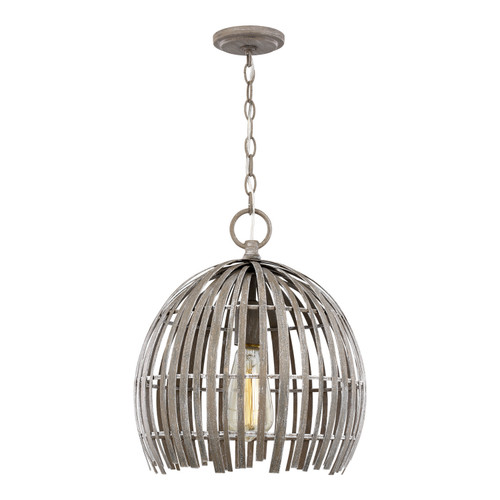 Visual Comfort Studio Hanalei One Light Pendant in Washed Pine - 6522701-872 Visual Comfort Studio Hanalei One Light Pendant in Washed Pine - 6522701-872