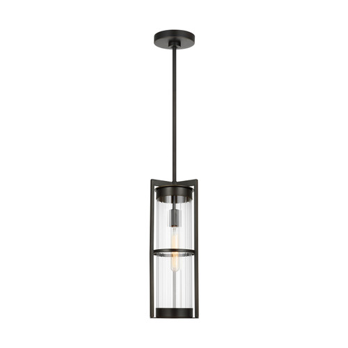 Visual Comfort Studio Alcona One Light Outdoor Pendant in Antique Bronze - 6226701-71 Visual Comfort Studio Alcona One Light Outdoor Pendant in Antique Bronze - 6226701-71