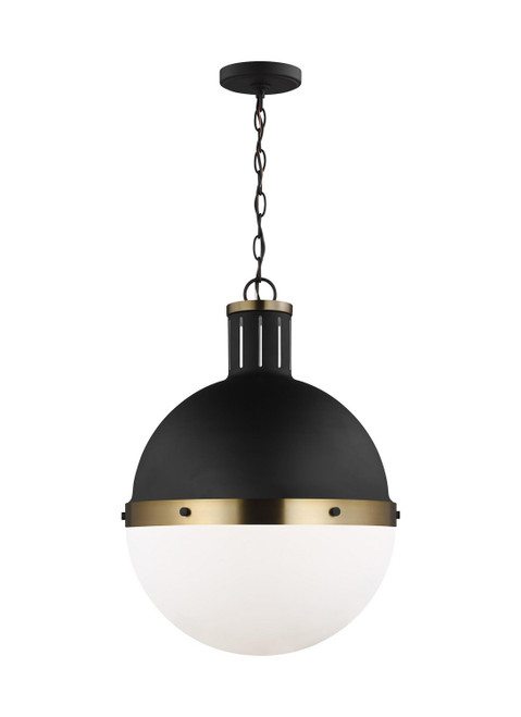 Visual Comfort Studio Hanks One Light Pendant in Midnight Black - 6677101EN3-112 Visual Comfort Studio Hanks One Light Pendant in Midnight Black - 6677101EN3-112