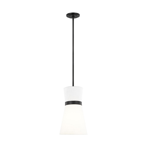 Visual Comfort Studio Clark One Light Pendant in Midnight Black - 6590501EN3-112 Visual Comfort Studio Clark One Light Pendant in Midnight Black - 6590501EN3-112