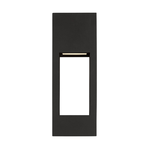 Visual Comfort Studio Testa LED Outdoor Wall Lantern in Black - 8657793S-12 Visual Comfort Studio Testa LED Outdoor Wall Lantern in Black - 8657793S-12