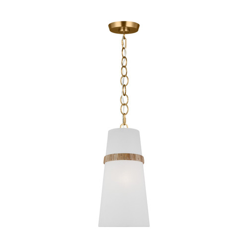 Visual Comfort Studio Cordtlandt One Light Pendant in Rattan - AP1161RTN Visual Comfort Studio Cordtlandt One Light Pendant in Rattan - AP1161RTN