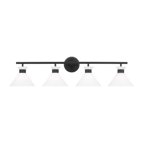Visual Comfort Studio Belcarra Four Light Bath in Midnight Black - DJV1014MBK Visual Comfort Studio Belcarra Four Light Bath in Midnight Black - DJV1014MBK