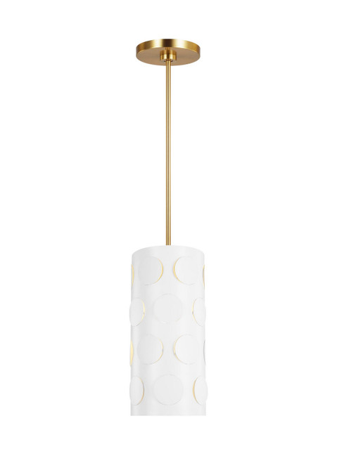 Visual Comfort Studio Dottie One Light Pendant in Burnished Brass - KSP1011BBS Visual Comfort Studio Dottie One Light Pendant in Burnished Brass - KSP1011BBS
